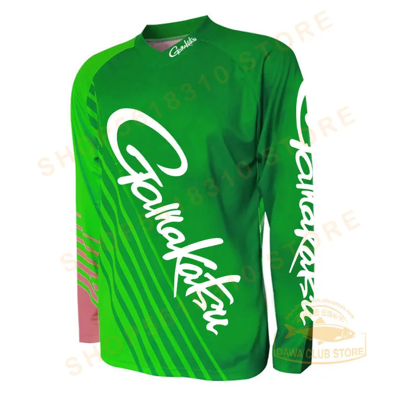 

A GAMAKATSU Outdoors Fishing Jersey Autumn Fishing Clothes Anti-UV Quick-Dry Clothing Breathable Long Sleeve Fishing Shirt