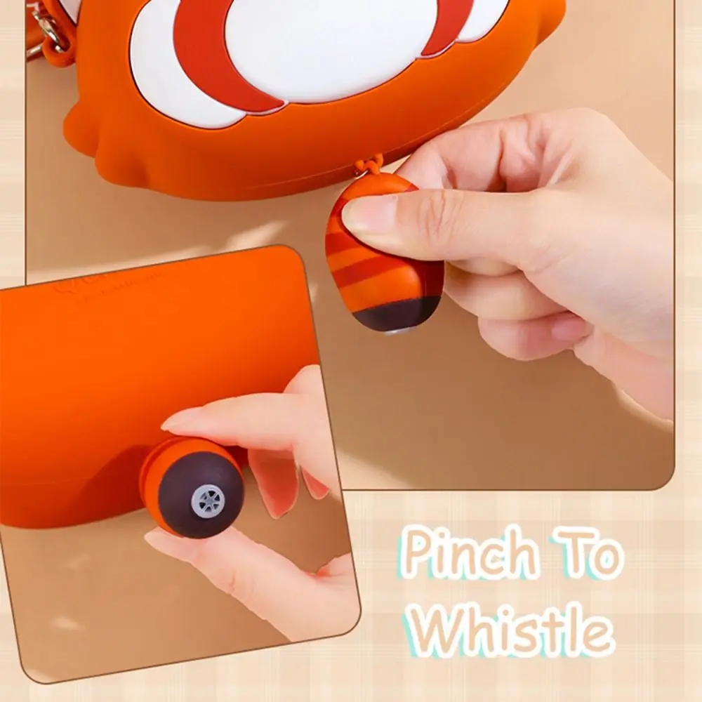 Модная кросс-боди сумка с рисунком панды милая мягкая силиконовая животного из