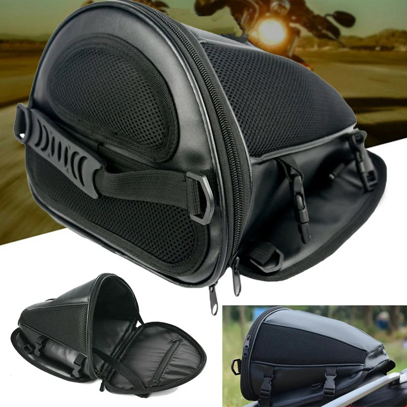 

Motorcycle Rear Seat Bag Waterproof Motorcycle Saddlebag Motorcycle Tail Bag Motorcycle Equipment