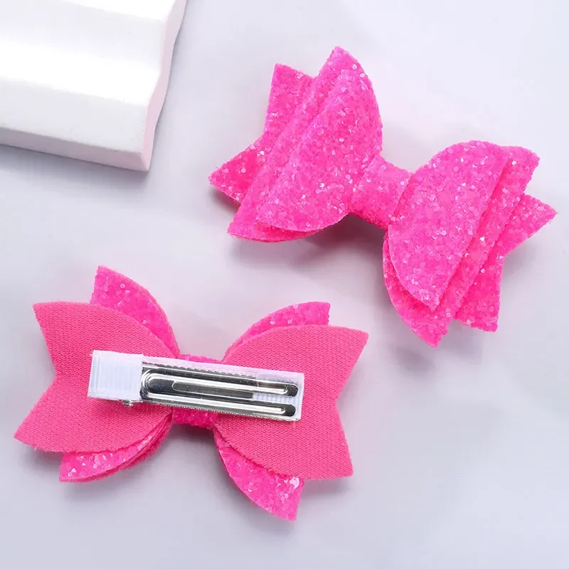 2 шт. заколки для волос с блестками