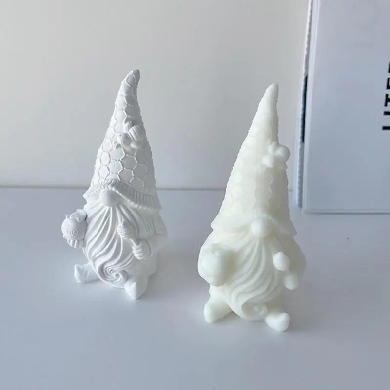 

Bearded Santa Silicone Candle Mold Christmas Tree Snowman Candle Mold Christmas Gift Christmas Decoration Candle Making Tool