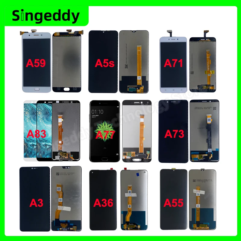 Экран для OPPO Realme 2 3 5 6 7 8 9 Pro 3i 5i 5S 6i 6S 7i 8i 9i C1 C11 C12 C15 C25 C3 C3i C35 V3 U1 X50 Narzo 20Pro 30