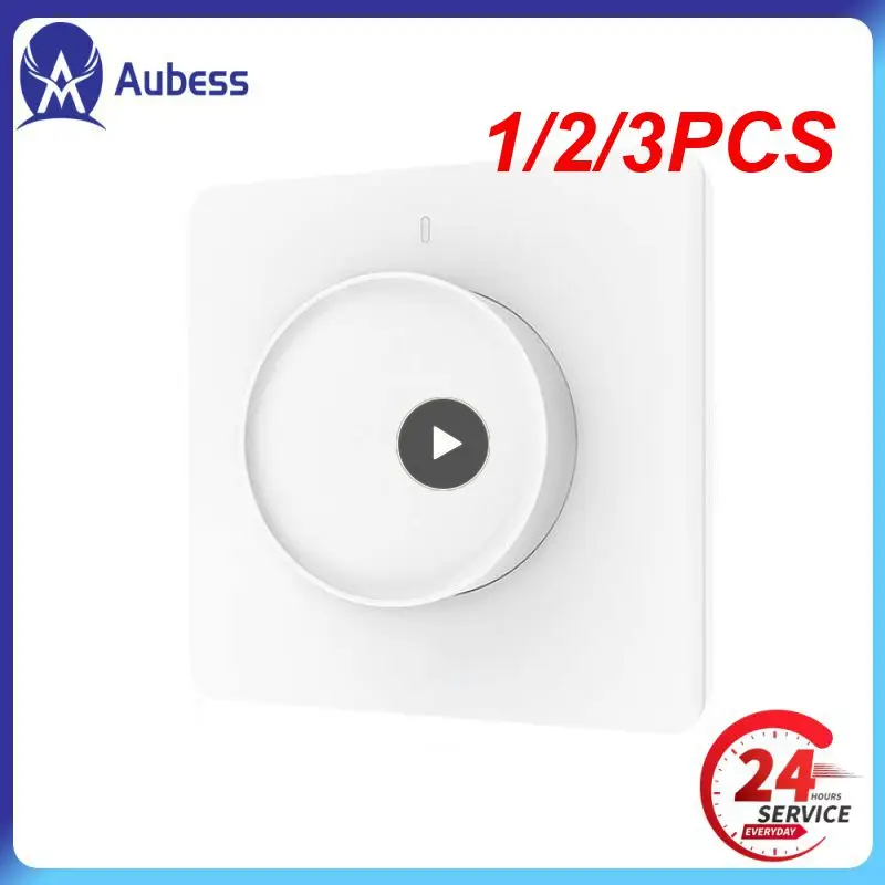 

1/2/3PCS Tuya Zigbee Smart Rotary Dimmer LED Light Switch WIFI EU Standard Remote Control Smart Life APP Support Alexa Google