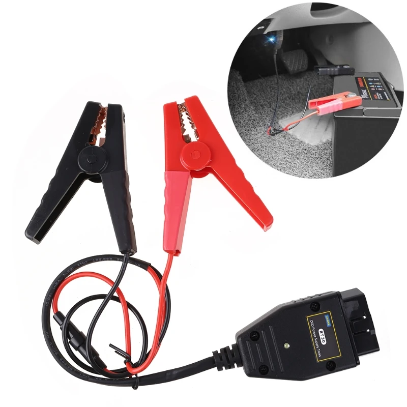 OBD2 Automotive Battery Replacement Tool Professional Universal Car ECU Computer Memory Saver Auto Emergency Power Cord