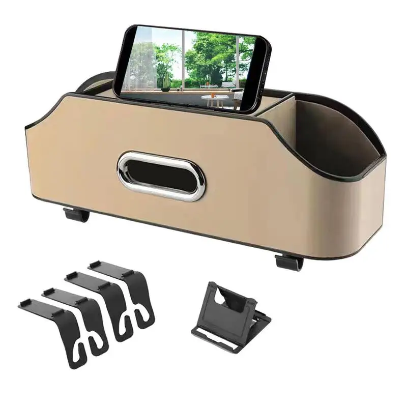 

Car Back Seat Cup Holder Auto Beverage Holder Backseat Organizer Convenient And Multifunctional SUVs Trucks Minivans Vehicle
