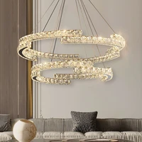 light luxury crystal chandelier living room lamps simple modern atmosphere room bedroom lamp creative new dining room chandelier