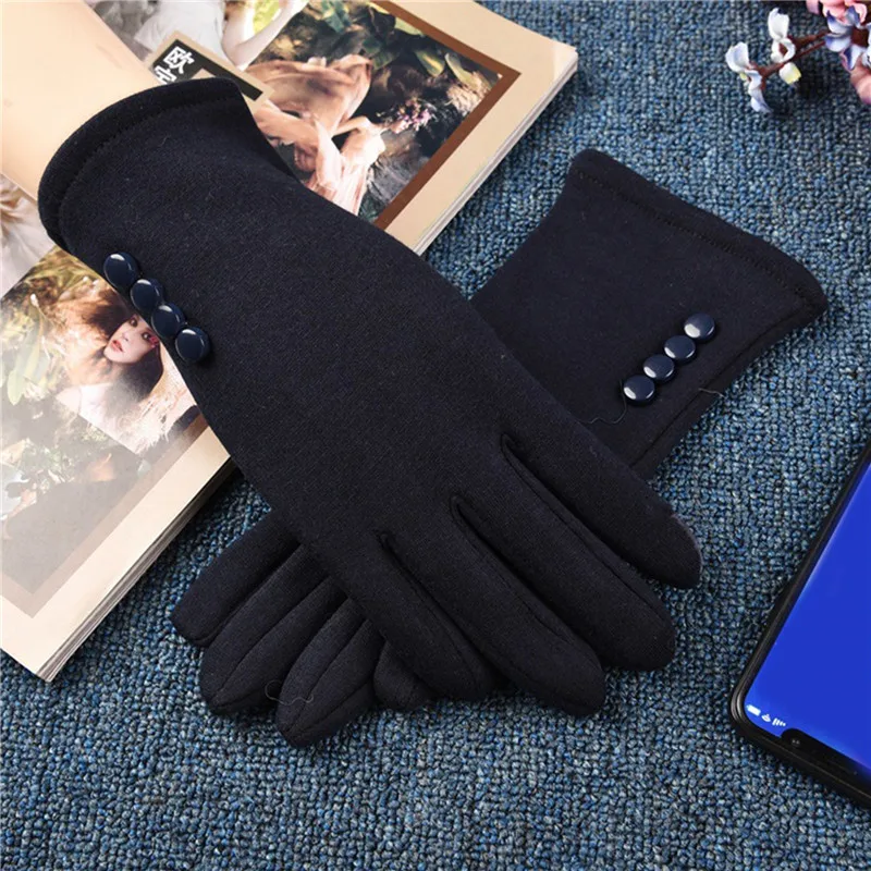 

2022 Women Touch Screen Winter Gloves Autumn Warm Gloves Wrist Mittens Driving Ski Windproof Glove Luvas Guantes Handschoenen