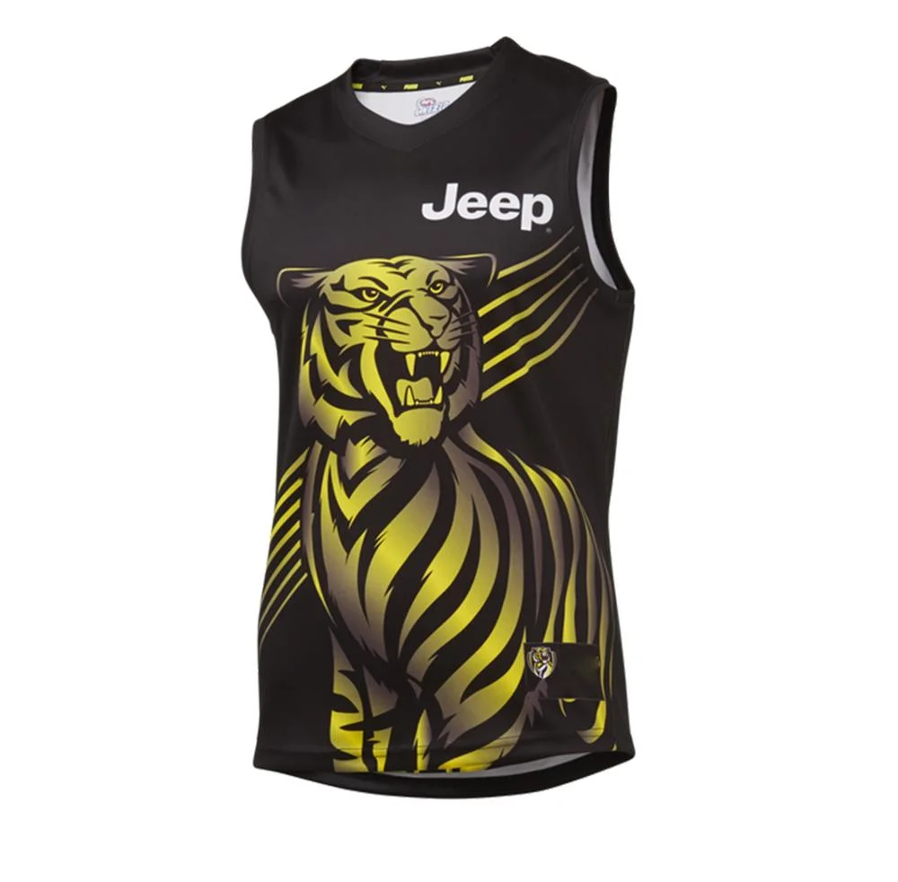 

Richmond Tigers - 2020 Training Guernsey Rugby Jersey S-3XL