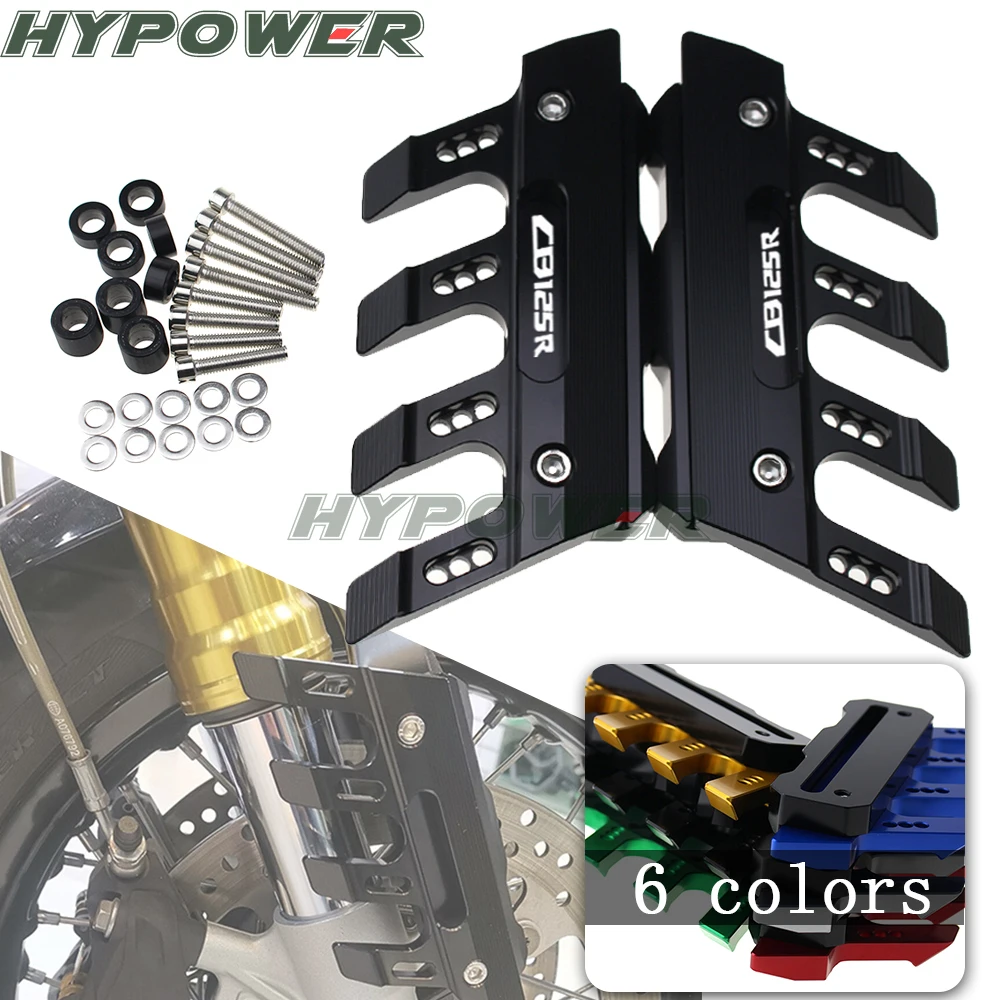 

Переднее крыло мотоцикла, боковая защита, брызговик, Слайдеры для HONDA CB125R CB 125R, универсальные аксессуары