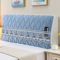 universal bedside cover soft bag bedspreads headboard bedside back dust protection cover full arc bedside cover cloth