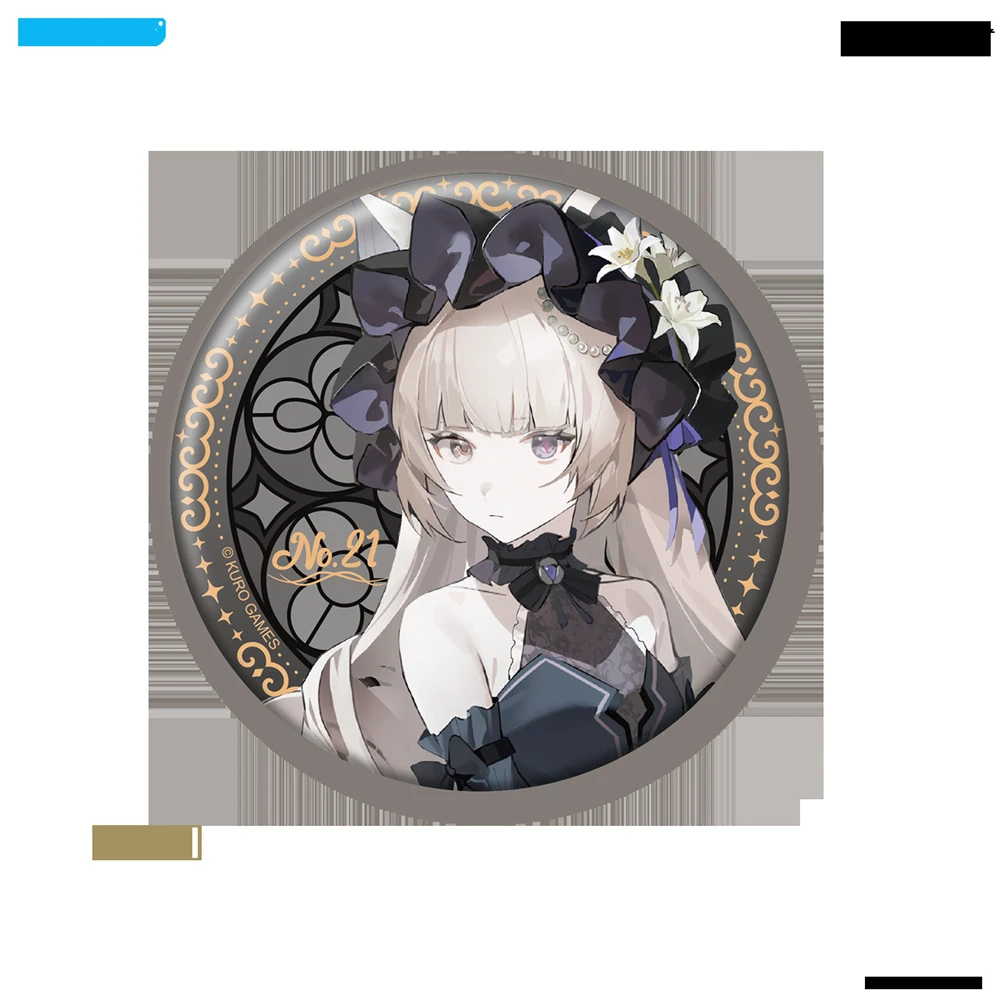 Игра GREY RAVEN PUNISHING No.21 Watanabe lamia Qu Arisa Косплей Костюм Значок Pin SPTE Жесть Брошь Опора