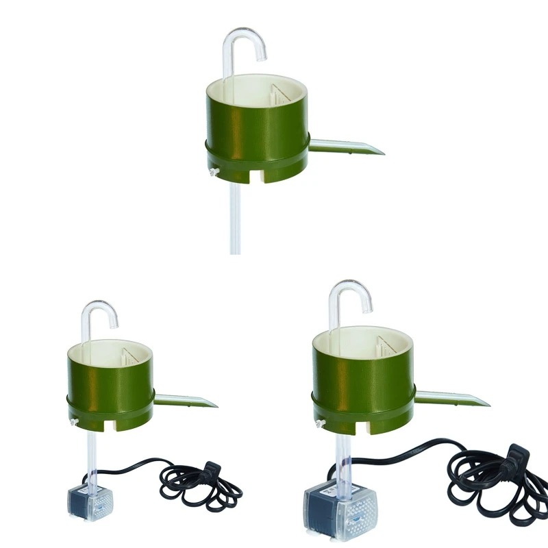 Бамбуковая трубка типа аквариум фильтр 3 в 1 маленький верхний коробка капельный