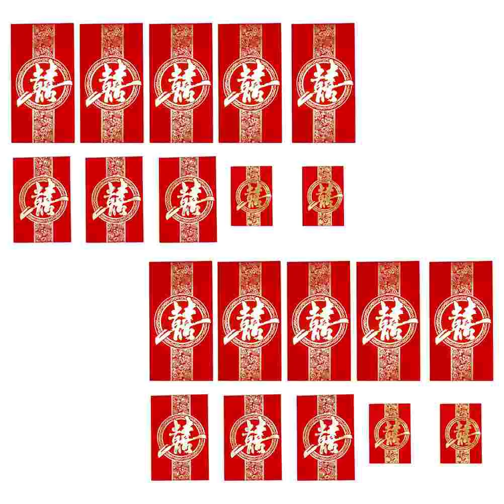 

120pcs Red Packets Paper Festival Wedding Red Packets Red Pockets Gift Cash Packets