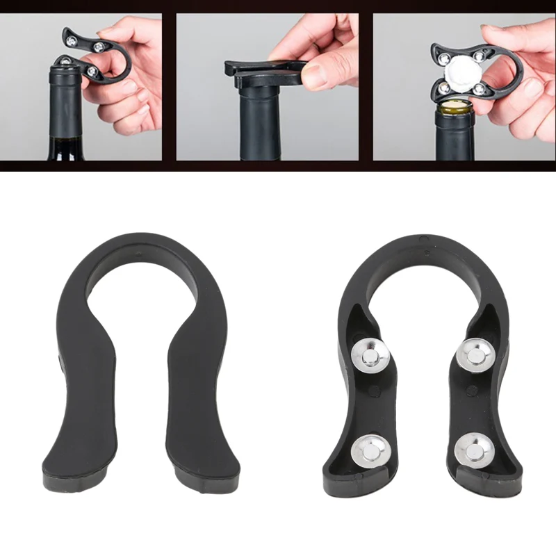 Экологически Чистый Черный Пластиковый Резак Для Винной Фольги Sharp Resac Удаления