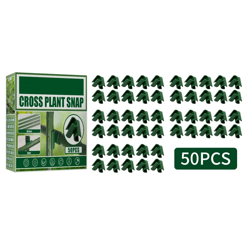 

Регулируемая Установка пластиковые соединители 50 шт./компл. пряжка-крест из ротанга для дома огород; Садовые растения Trelli