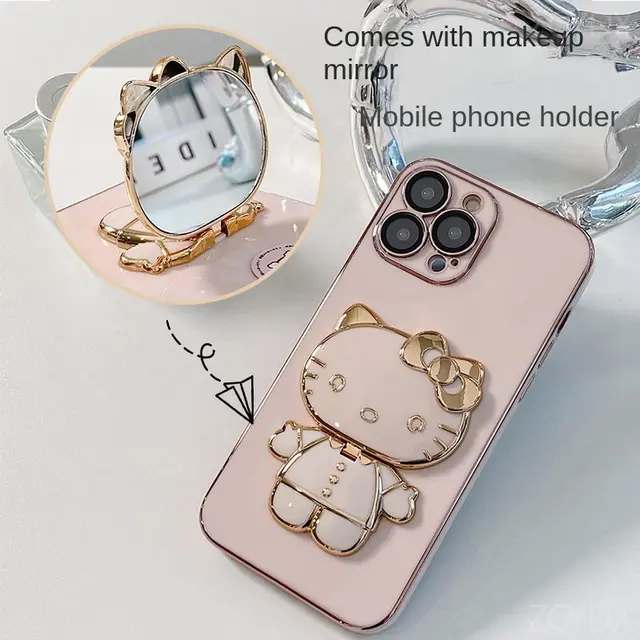 Hello Kitty Mirror Phone Case for iPhone 3