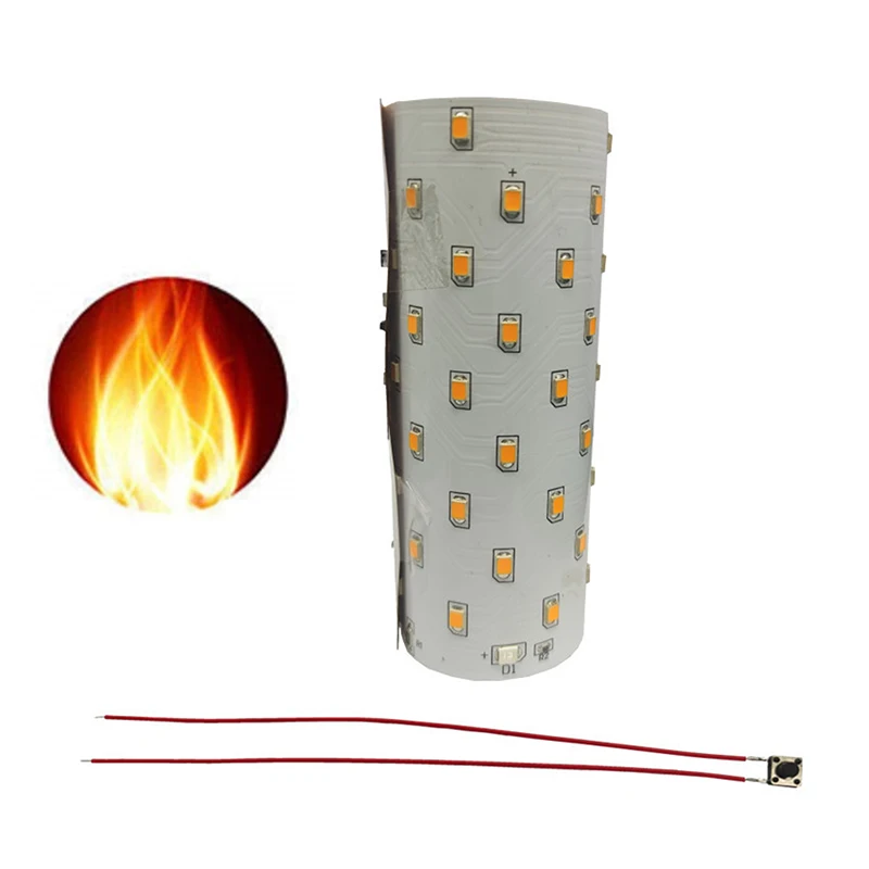 

1Pc Solar Light Controller Circuit Board LED Simulated Solar Torch Flame Lamp DIY Lighting Chip with Three Gears Modes