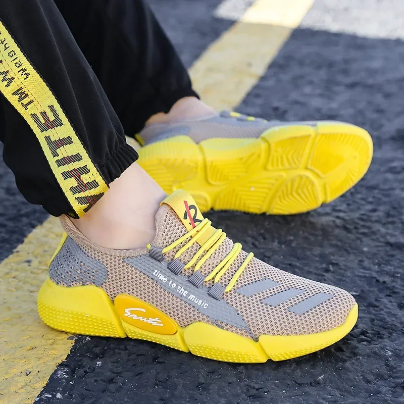 Мужские сетчатые кроссовки