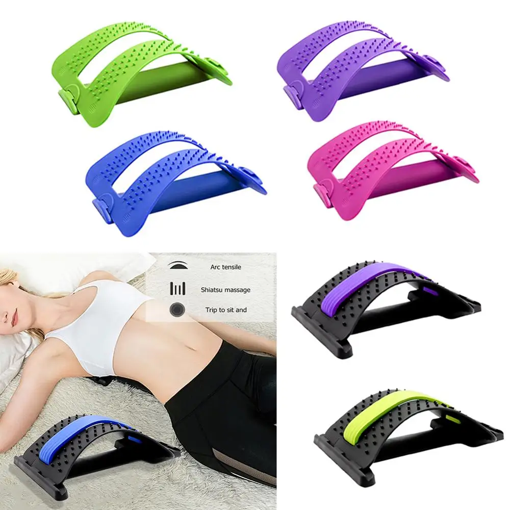 

VIP Support Dropshipping Back Stretch Equipment Massager Relaxation Spine Pain Relief Back Massager Stretcher Equipment