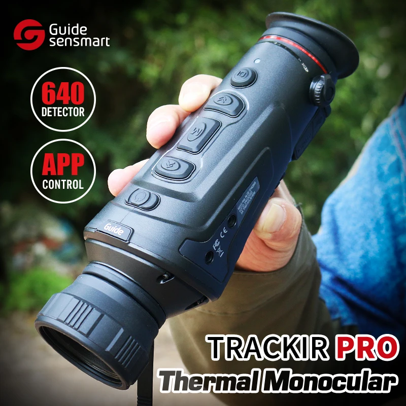 Направляющий trackir pro тепловой прицел монокулярный тепловизор для охоты 640x480