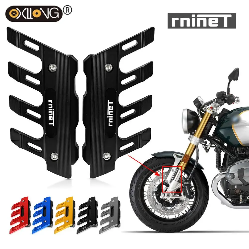 

Motorcycle Front Fender Side Protection Guard Mudguard Sliders For BMW R nineT RnineT R nine T 2014 2015 2016 2017 2018 2019