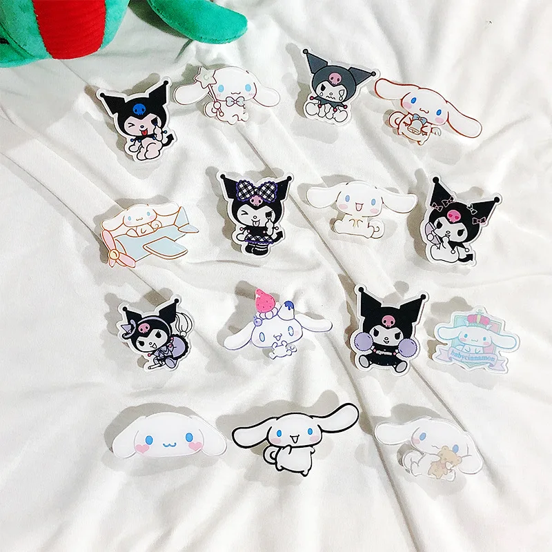 Броши Kuromi акриловые значки для сумок аксессуары сделай сам Женская медаль