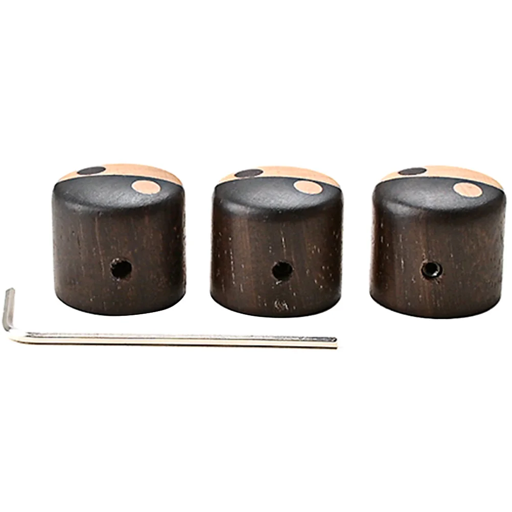 

Guitar Knobs Volume Knob Bass Caps Control Potentiometer Tone Wood Instrument Professional Sound Electric
