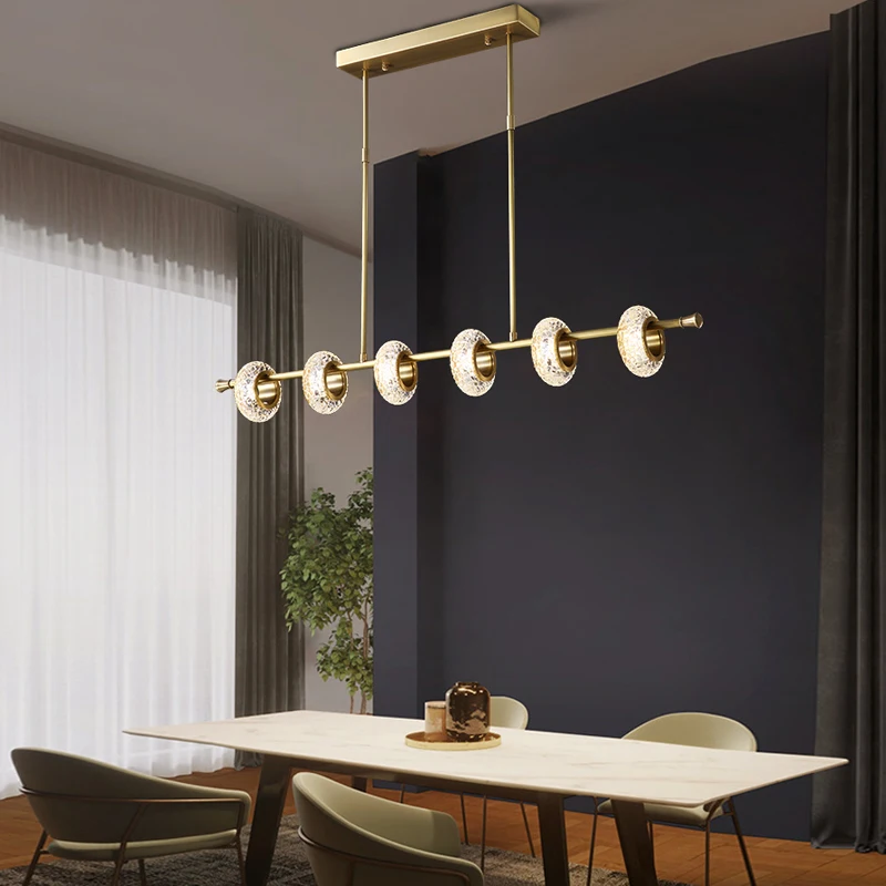 

Modern Suspension Donut Crystal Lustre LED Celling Chandelier 2022 New Trend Indoor Lamparas De Techo Luxury New To The Season