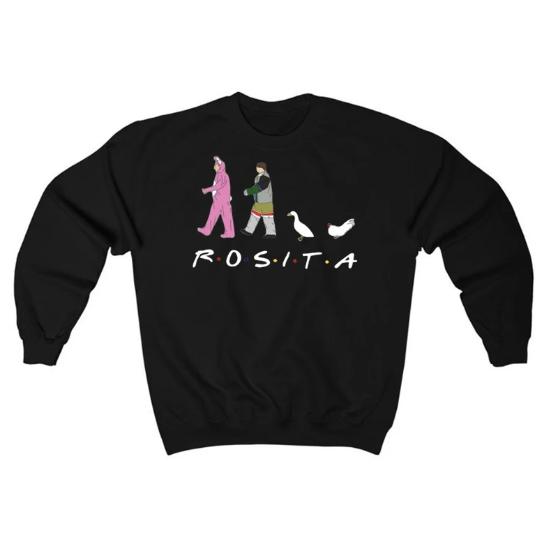 

friends TV show Unisex Fashion Printed Round Neck Pullover Sweatshirt