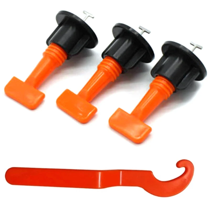

50Pc Alignment Tile Leveling System Carrelage Clip Adjustable Locator Spacers Plier Level Wedges Hand Tools