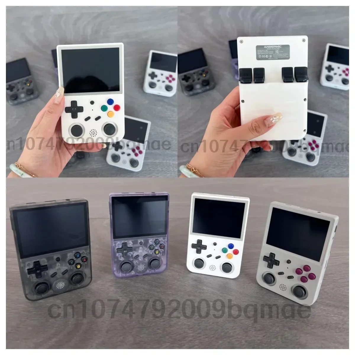 ANBERNIC RG353V RG353VS Portable PSP Handheld Game Console 3.5 INCH HD RK3566 Built-in 20 Simulator Android11 Linux Retro