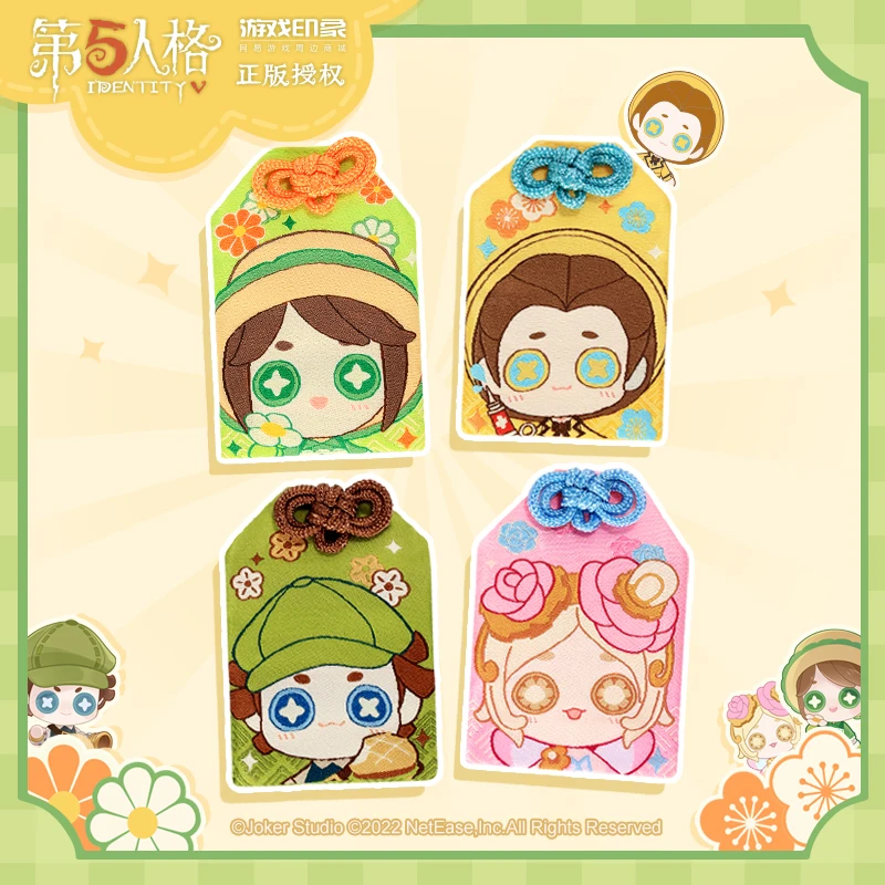 

Kawaii Game Identity V Joseph Mini Cosplay Japanese Omamori Amulet Good Luck Charms Hanging Sachet for Blessing Accessories Gift