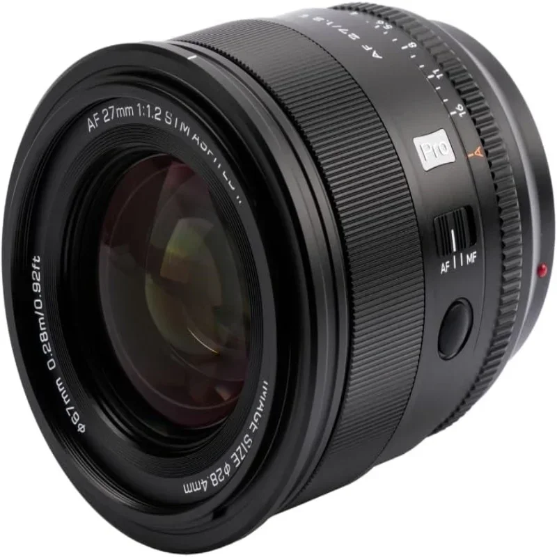 Широкоугольный объектив Viltrox 27 мм F1.2 Pro AF APS-C с автофокусом для Nikon Z30 Z50 Sony E ZVE10 Fujifilm
