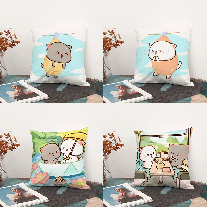 

Наволочка с двусторонним принтом 45*45 см