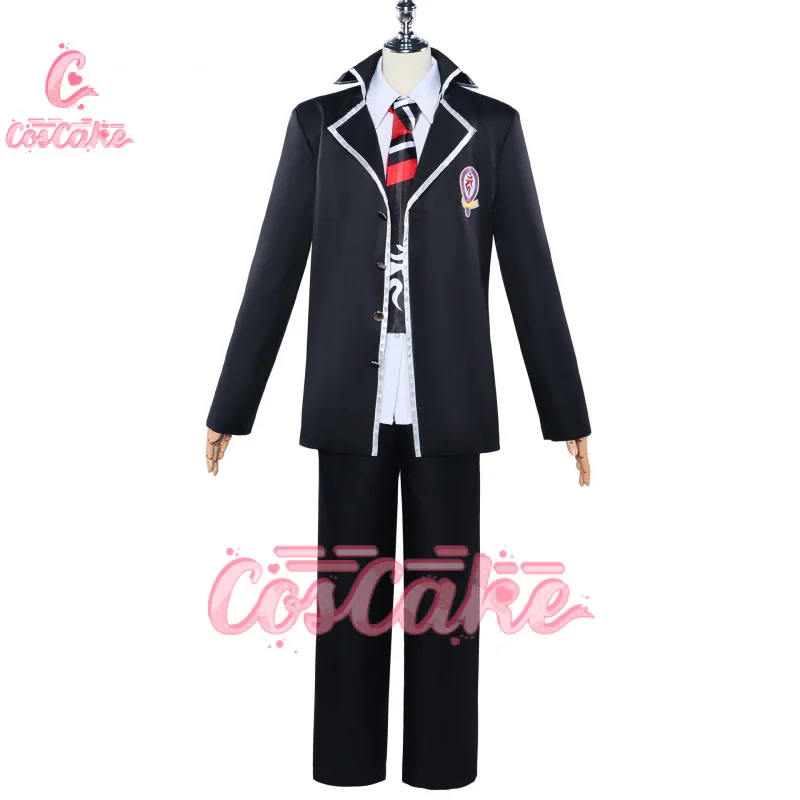 Аниме Okumura Rin Косплей Костюм Ao no Exorcist Школьная форма Пальто Брюки Рубашка Галстук
