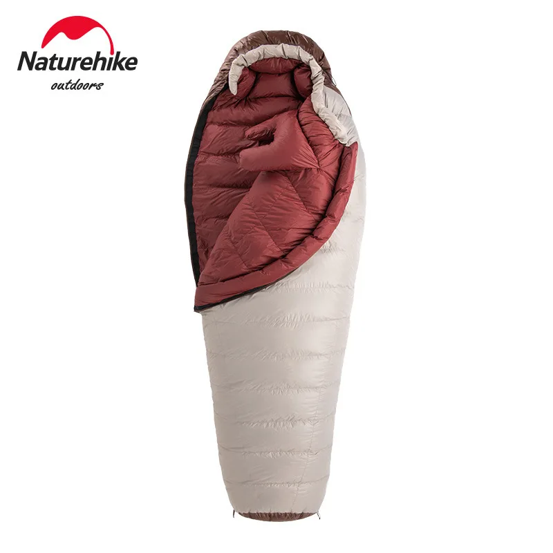

Спальный мешок Naturehike SnowBird для мам, ультралегкий переносной спальный мешок на утином пуху, для зимы, отдыха на открытом воздухе, согревающий, ...