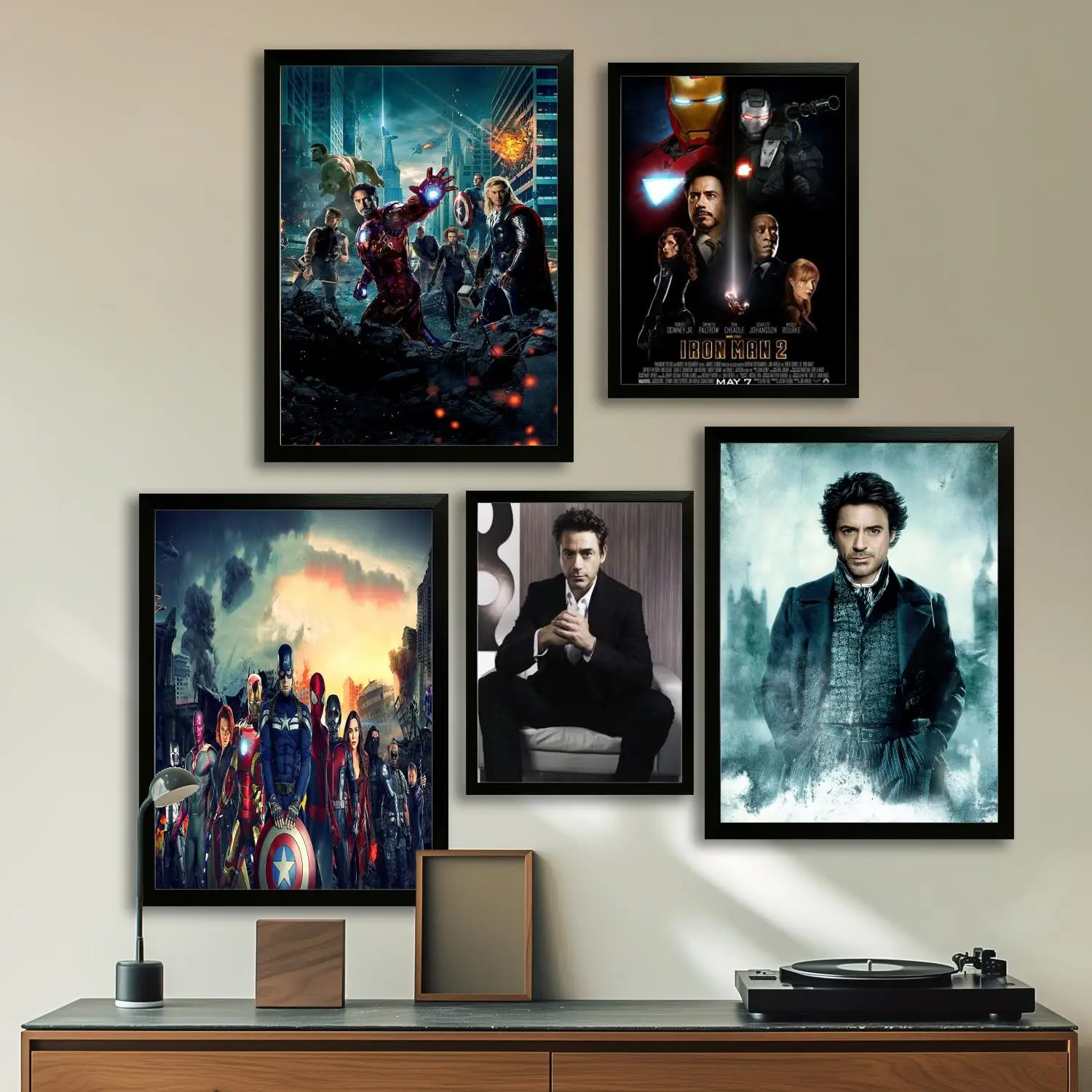 Постер с фильмом Дауни Роберта на холсте