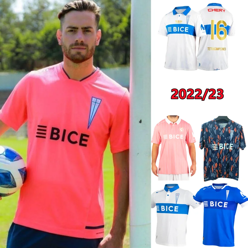 

New 22 23 Catholic University jersey 2022/23 ZAMPEDRI SAAVEDRA FUENZALIDA PUCH Chile Universidad Católica futbol Shirts