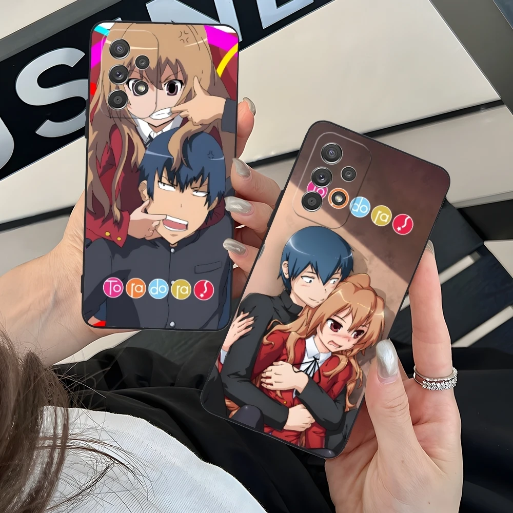 Милый чехол Toradora для мобильного телефона с рисунком Samsung Galaxy A91 73 71 70 54 53 52 34 24 23 21 S