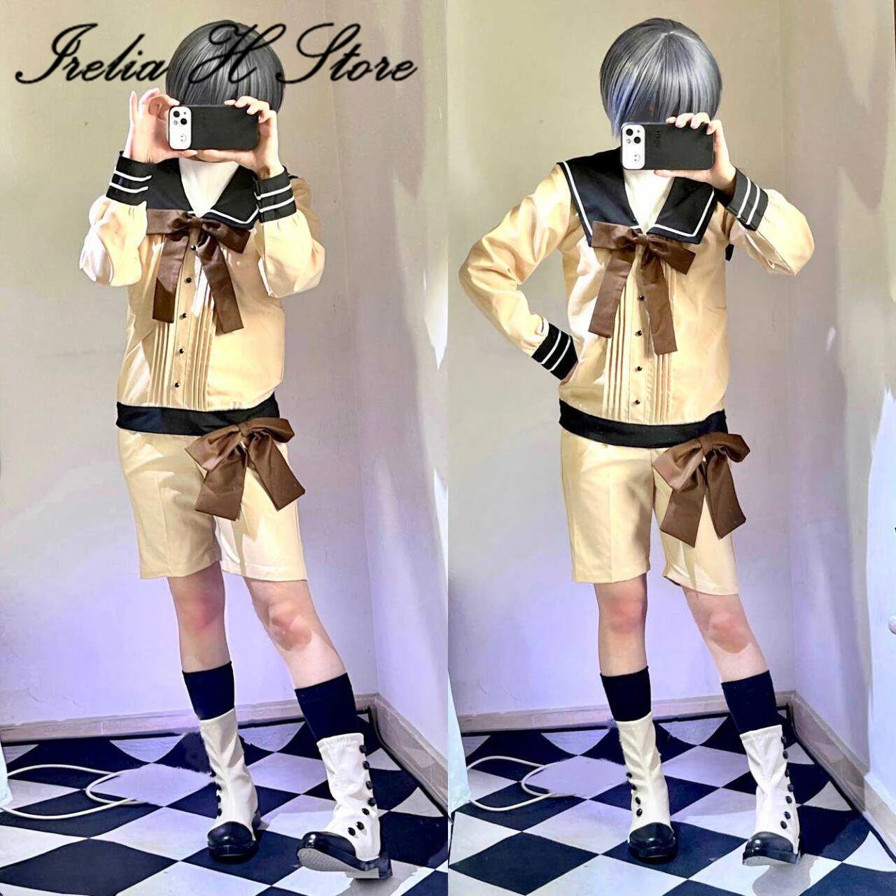 Магазин Irelia H костюм для косплея черного Батлера