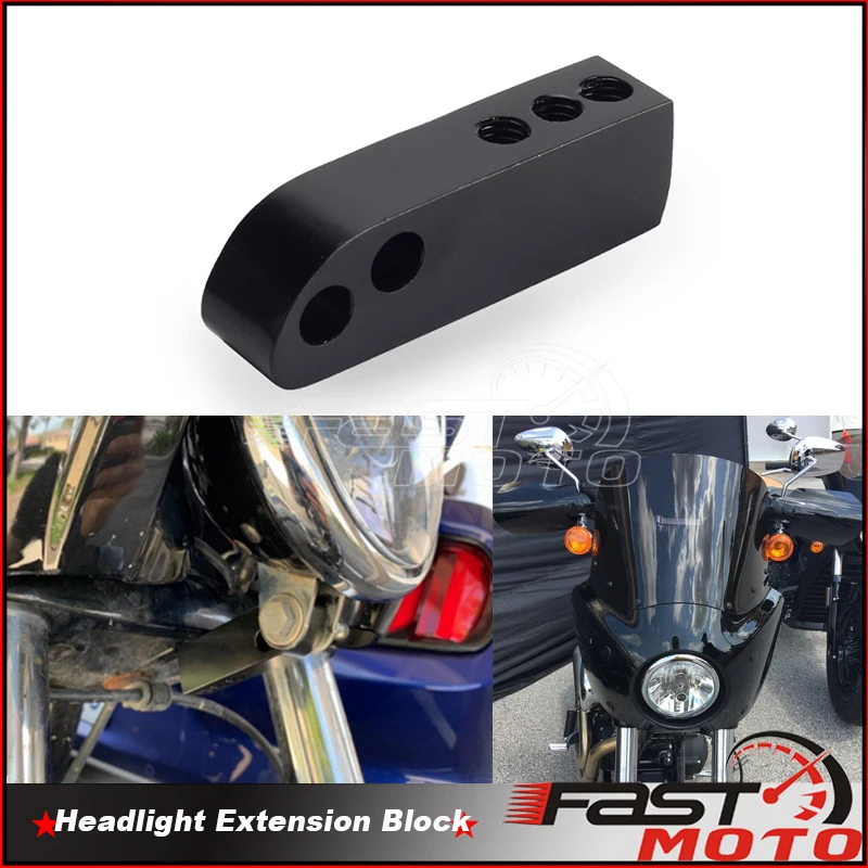 

Удлинитель фары для Harley Dyna Street Bob Super Glide FXDWG FXDI FXDB FXD