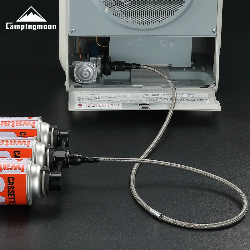 CAMPINGMOON Z17 BKZ17 Газовая плита из нержавеющей стали Газовый баллон труба Резьба Труба