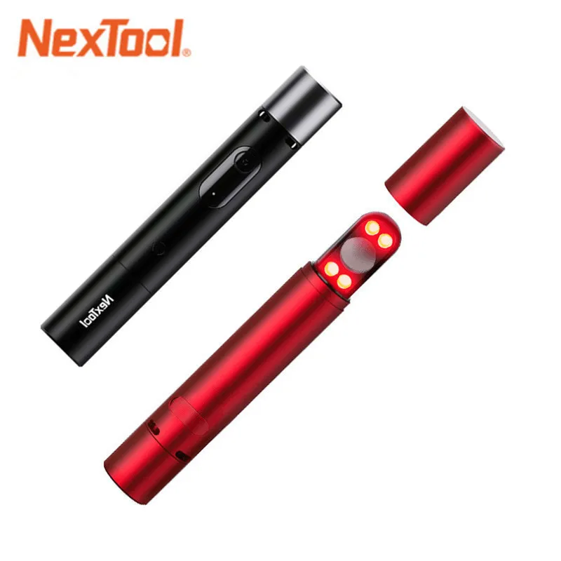 

Nextool Lightning Travel Anti-Peeping Flashlight Strong Light Sound Light Alarm Infrared Scan Camera Detector