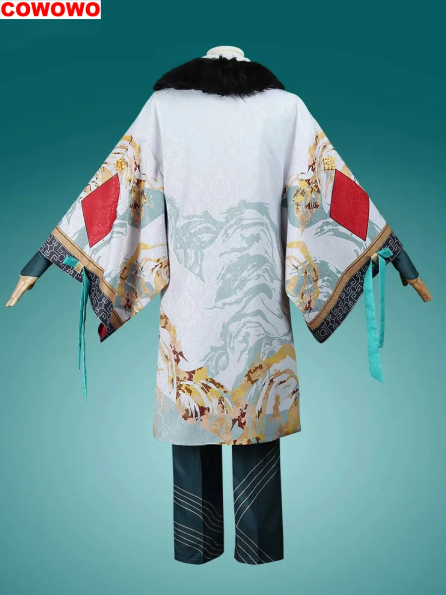 Nu: Carnival Eiden чернильные красители Женский костюм для косплея униформа игры Золотой