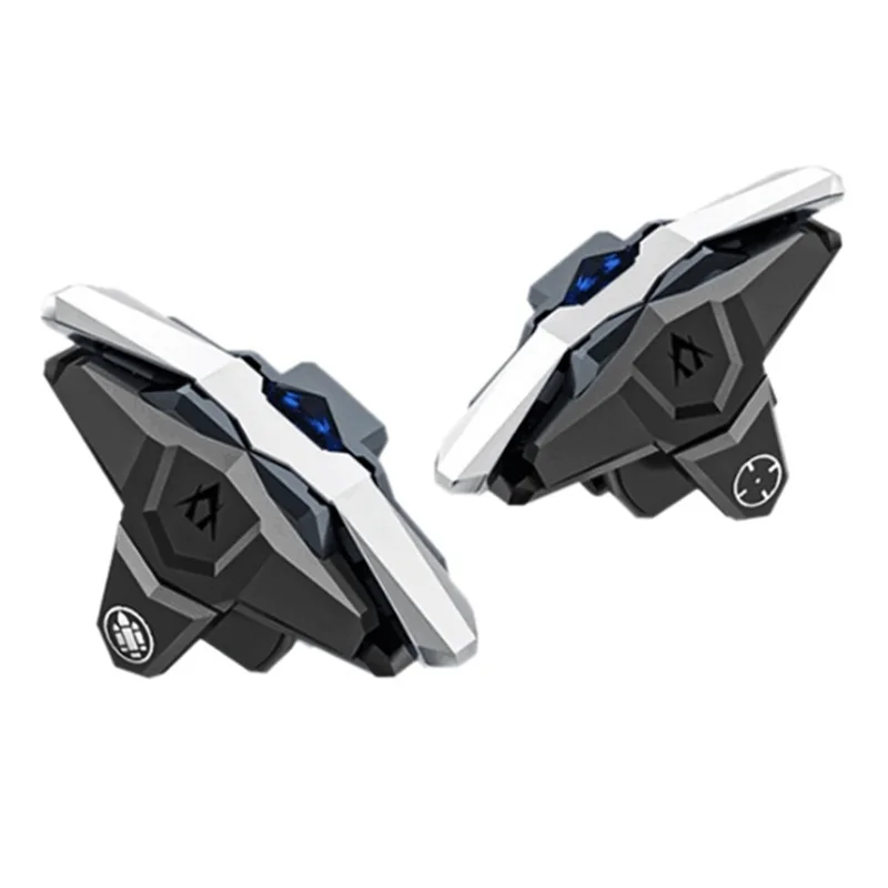 

2Pcs Mobile Game Controller Js66 Mobile Phone Game Button Game Trigger Shooter for Pubg Mobile Gamepad Button Aim Key