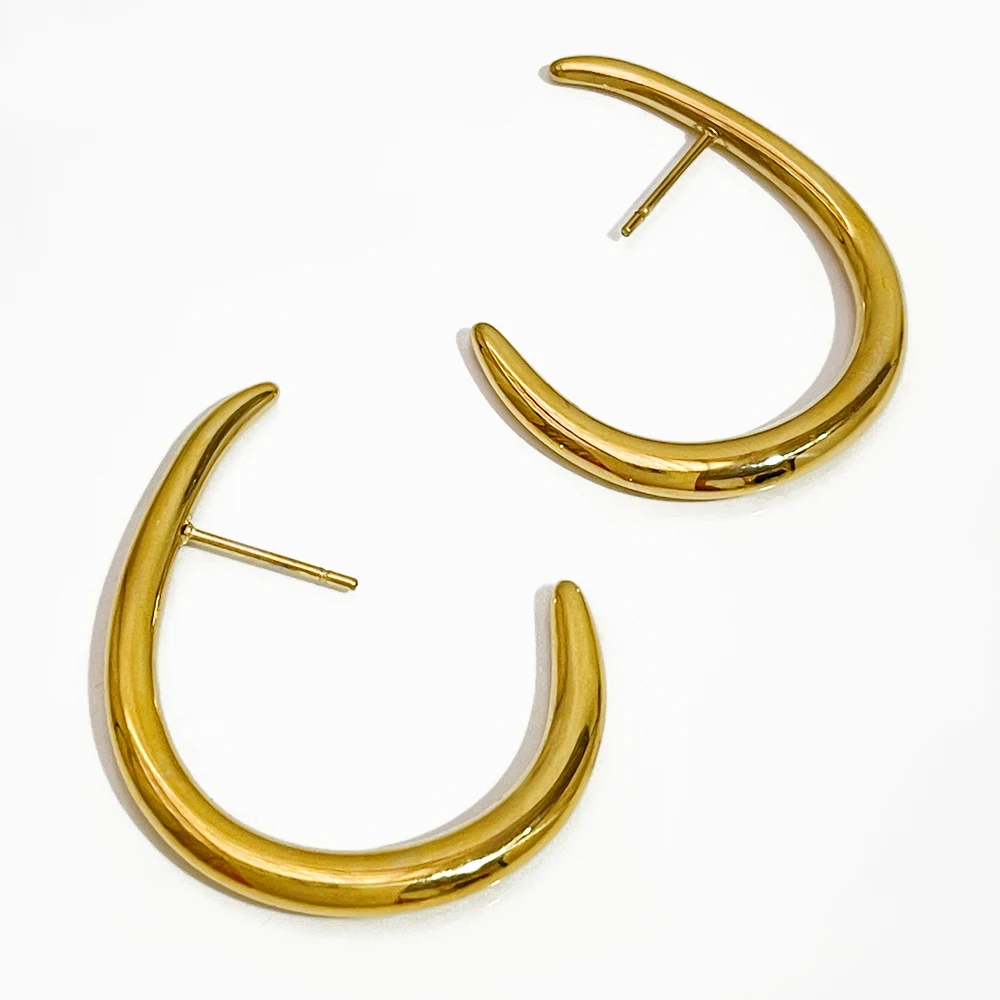 

Женские Геометрические серьги-гвоздики из нержавеющей стали 316L