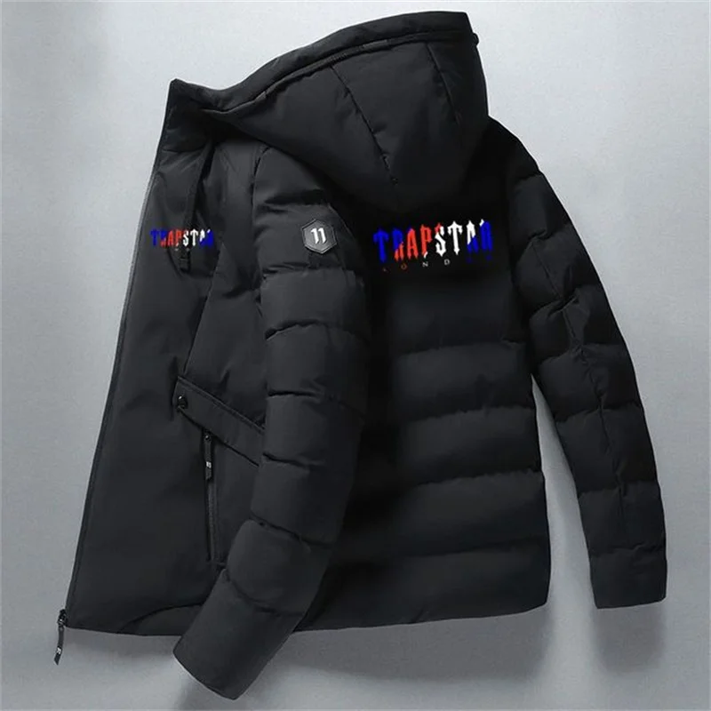 Autumn and Winter 2022 Fashion TRAPSTAR Casual Warm Hooded Jacket Waterproof Wind proof Breathable Jacket