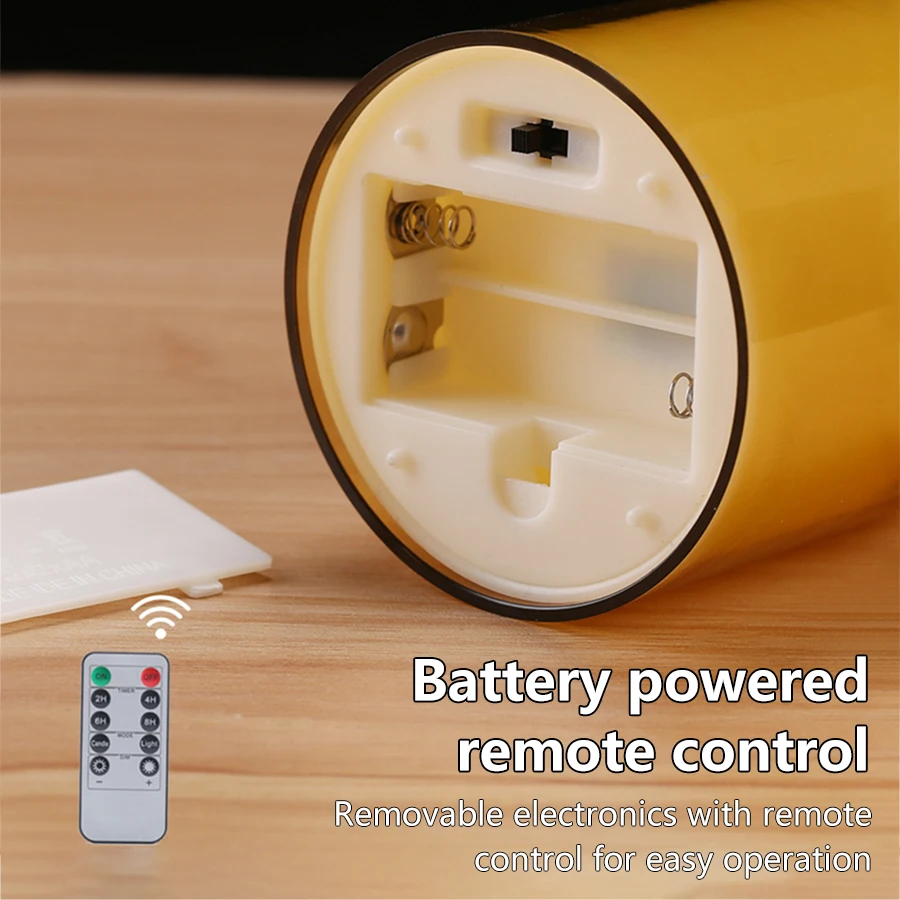 Светодиодная Электронная Свеча Имитация Стекла Полный Набор С Таймером