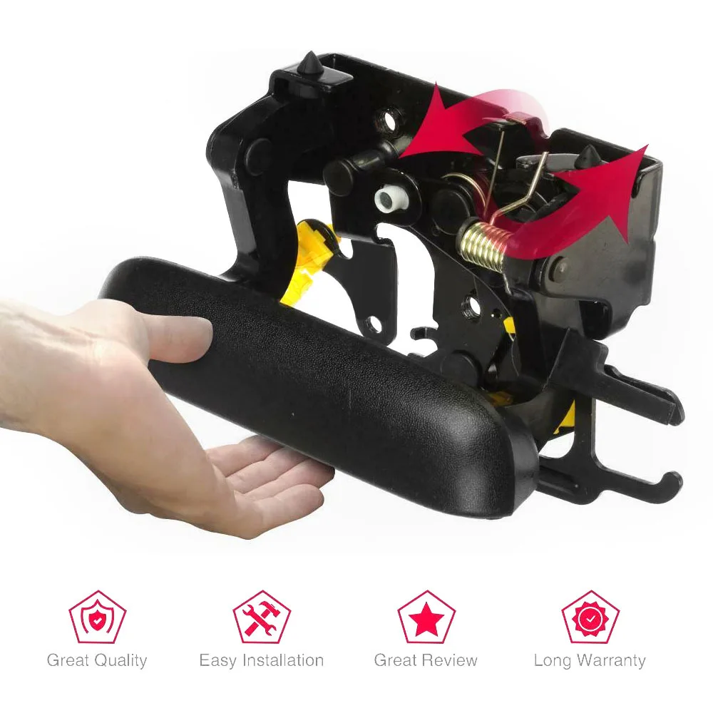 19209650 Новая текстурированная ручка задней двери для Chevrolet Avalanche 1500 2500 GM 02-06 1915115