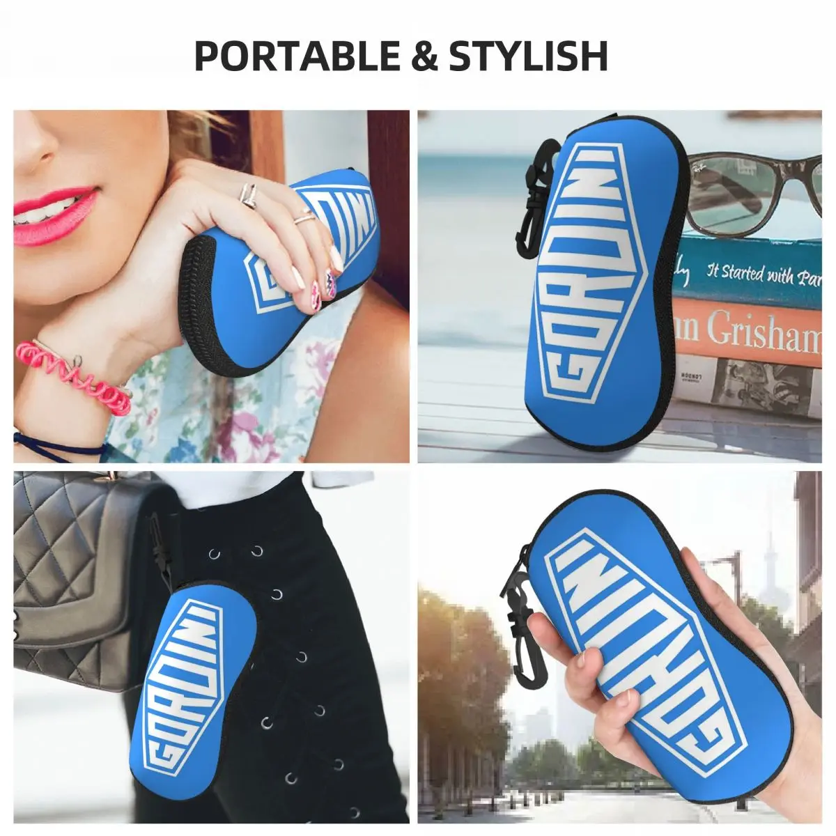 Классический автомобильный логотип Gordini чехол для очков защитная коробка